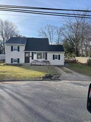 Beautifully renovated split level home located in East Islip. The home has been entirely renovated and is ready to move into immediately. This home features four bedrooms, two and a half bathrooms as well as a fully finished basment with an outside entrance. Updates include brand new floors, kitchen, bathrooms, appliances. Home is located on .21 acres within the East Islip School District. Home is currently tenant occupied and will be delievered vacant at closing.