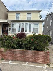 DET COLONIAL IN THE HEART OF FLUSHING WALK TO HOUSE OF WORSHIP FEATURING 3 BRS FLR FDR KIT 1 FULL BATH 2 1/2 BATHS ATTIC WITH WALK UP STAIRS PARKING FOR 4 CARS NEW PRICE 1, 169, 000