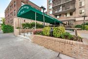 Chasing Cityscapes and Meadowlakes from the 19th Floor of Park Lane South! Sun-drenched Southwest exposed one bedroom perched high with views of the Manhattan skyline, Forest Hills Gardens, and the Meadow Lake. Beautiful corner suite with full unobstructed views all day and night. Entry foyer perfect as a dining area connecting to a beautifully renovated kitchen with maple cabinet, granite counters, and stainless steel appliances. Expansive living room with recessed and pendent lighting and a private balcony. Clean updated full bath with porcelain tiles. King size bedroom with a ceiling fan and a custom accent wall. Solid oak hardwood floors and plenty of closets throughout. Situated in an impeccably well maintained luxury building with 24 hour doorman, concierge, and full staff. Concrete soundproof/fireproof building. Maintenance includes all utilities and taxes. Other amenities include large laundry room and indoor/outdoor parking $145/$189 with a wait. No flip tax. Conveniently located just one block (5 min walk) to E & F trains, 25 minutes to midtown Manhattan. Two blocks to LIRR and express buses. Two blocks to 24 hour gym. Great school district. One block away from Forest Park which offers such attractions as a carousel and a 110-acre golf course, hacking trails, dog park, picnic area, horseback riding, beautiful walk through Forest Hills to Austin street with such favorites as Martha&rsquo;s Country Bakery, 5 Burrito Cafe, Forest Hills Station House, Tandoori Grill, Dani&rsquo;s Pizza, Shake Shack, Tacombi, boutique shopping and movie theater.