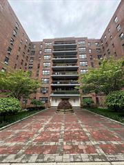 2 Bedroom Co-op conveniently located at the Booth Plaza in Forest Hills, Living/Dining Room, Kitchen and Full Bath. Close to Schools, Transportation, Few Blocks to the Train, Austin Street Shopping and Dining and the New Trader Joes.
