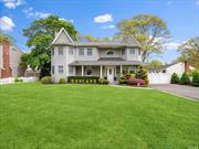 This elegant Victorian home features a grand double-height entrance and a spacious living room with a cozy fireplace. The gourmet eat-in kitchen boasts granite countertops and a convenient butler&rsquo;s pantry. Entertain in the formal dining room or relax in the charming sitting room. This home offers 7 bedrooms and 4 full baths, including a versatile guest or primary bedroom with a separate full bath on the main level. The upstairs primary suite features double French doors and a luxurious bath with a Jacuzzi tub. Enjoy the beauty of hardwood floors throughout, a lovely front porch, and a serene back deck overlooking a tranquil property. This home perfectly blends classic charm with modern amenities.