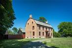 Locust Dale Farm, known also as the Conyn-Van Rensselaer house, is a fine example of a meticulously restored Dutch home fit for modern living. An extraordinary 5-br, 6400+ sq ft residence set on 143 acres of unencumbered farmland just minutes from the center of Claverack and downtown Hudson, NY. There are 4 wood-burning fireplaces, including a jambless fireplace with original iron fireback and an early cooking hearth with beehive oven. A recent post & beam addition houses a modern kitchen, great room, media room, primary suite and 2-car garage. The property has many original outbuildings, all restored: a brick summer kitchen, 1860 barn, corn crib, stone well &ice house. There is also a reconstructed traditional Dutch barn and a generator to keep it all going.The land is bordered by the Claverack Creek and bisected by the Loomis Creek with inspiring views of the Catskills. Listed on the National Register of Historic Places. Simply stunning.