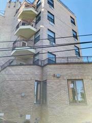Young Elevator Building: Condo Just Built On 2008, Beautiful Unique 2Brs With 2 Full Baths And Balcony, Facing East South, Lr/Dr, Kit, Hardwood Floors, Plenty Of Windows With Natural Sunlight. Excellent Location And Renovated Diamond Condition, Close To Everything. Bus Q65, Q64, Must See...