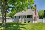 Welcome to 700 Bayview Ave, in Southold. This charming retreat is across the street from Hashamomuck Marine Waterway, inlet to Peconic Bay. Featuring a bright and airy layout with tons of potential and charm. 3 bedrooms, 2 bathrooms. Newer hardwood floors on 2nd floor. Full finished tiled basement. Large yard with newer PVC fence and shed. Side and front trex steps recently installed. Centrally located to both Southold Village and Greenport Village.