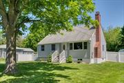 Welcome to 700 Bayview Ave, in Southold. This charming retreat is across the street from Hashamomuck Marine Waterway, inlet to Peconic Bay. Featuring a bright and airy layout with tons of potential and charm. 3 bedrooms, 2 bathrooms. Newer hardwood floors on 2nd floor. Full finished tiled basement. Large yard with newer PVC fence and shed. Side and front trek steps recently installed. Centrally located to both Southold Village and Greenport Village.