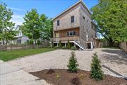 Classic contemporary style New Construction in the heart of Greenport Village. This 2900+ sqft offering features 4 wide white oak hardwood floors throughout w/ inviting Great Room, eat-in Kitchen and Junior Suite bedroom on Main Level. The second floor features an cozy additional den/media room with two generously sized guest bedrooms sharing a full bathroom, laundry, ample storage, a primary ensuite bedroom with walk-in closet and large walk-in shower. In addition to the 1st and 2nd floors is a partially finished basement that is rough plumbed for an additional full bathroom and the possibility of converting into a legal apartment with separate outdoor access already in place or as lower level gym or media room. For those looking for tremendous value and as central Greenport Village location, this is an absolute must see. ADDITIONAL PHOTOS TO FOLLOW