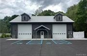 Beautifully constructed building with tons of opportunity. Located on Route 9W with high visibility, and an abundance of daily traffic. Just built, this building is equipped with 3 overhead doors, two with flow through access to back storage area. Comes with ample parking for customers and employees.