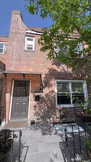 2-family attached solid brick on a quiet street in Woodside, close to the borderline of Maspeth. Renovated home with full finished basement, private parking and attached 1-car garage. Close to the Q18 bus, Queens Blvd, PS 229 and local shopping.