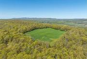 Enjoy pastoral views as you enter the farm road to access the upper portion of this 125+ acres of land. Follow the road through the attractive woodlands to a rise that opens to a beautiful field, to be harvested with high quality hay. There is a lovely private building site, facing south, overlooking the field. If you are seeking a more dramatic view, continue through the woodlands and you will discover a breathtaking bucolic view to the east. A quiet and peaceful parcel of land, ready for you to create your own country getaway.