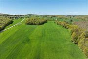 If you cherish country living, this idyllic setting is the perfect property to build a retreat. This offering is 100+ acres consisting of a fine mixture of productive agricultural land, woodlands and an attractive building site offering a wonderful view of the countryside. Surrounded by large farms and land in conservation, the rural landscape is vast and protected.