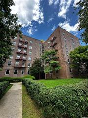 Large One Bedroom Coop Apartment in Hunter Gardens. It&rsquo;s in the heart of Flushing with Lush Garden Views. NEW elevator in building. Spacious layout with plenty of closet space. Well maintained Coop building with live-in super and laundry facility onsite. Close to LIRR, Bus, Trains, Supermarkets, Restaurants, and Shops. Sublease allowed after 2 years ownership. Pet Friendly under 25lbs. Parking Waitlist. Need board interview.