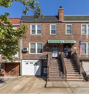 Welcome to this charming single-family brick house conveniently located in the Upper Ditmars section of Astoria. As you step inside, you&rsquo;ll immediately notice this home is move in ready. The kitchen underwent a stunning transformation in June 2018, featuring sleek quartz countertops and durable porcelain flooring. It is equipped with top-of-the-line Whirlpool appliances including a gas range, refrigerator, and microwave.  All windows, doors, sliding glass patio doors, and security doors were replaced in 2017, ensuring security and energy efficiency. New blinds were installed adding privacy and style to every room. Venturing to the second level you will find three generously sized bedrooms with hardwood floors and a newly renovated bathroom offering modern fixtures and finishes for your comfort. Entertain effortlessly in the oversized backyard stretching almost 158 feet deep, perfect for hosting during the year. The patio porch provides a seamless transition between indoor and outdoor living. With the retractable awning covering the back patio, it offers shade during the hot summer months. Additional features include a full finished basement and a one-car attached garage with a driveway for extra parking convenience. This property sits steps away from the Paul Raimonda Playground and offers unparalleled convenience and accessibility. Situated just moments from a variety of shopping options, top-rated schools, and major highways, this location ensures easy commutes and effortless errands. Enjoy the close proximity to LaGuardia Airport for stress-free travel, and benefit from the nearby N/W train station and Q101 bus stop that provides quick and efficient access to Manhattan and beyond.