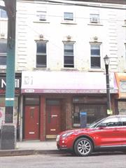 Store/Office is located on very busy Jamaica Ave with many thriving businesses. 96-16 Jamaica Ave 1st floor is about 1000 sq. feet asking for $3800 per month. Tenant to pay for own electricity and heat.