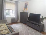 1 Bedroom apartment border with Astoria in good condition with wood floors and many closets and large windows throughout the apartment and very sunny apartment located in a garden complex with outdoor and indoor playground, courtyard with benched sitting areas, storage, party room, laundry in complex, parking waiting list, low maintenance and near bus, M-R trains 20 minutes to Manhattan., Additional information: Appearance:Good