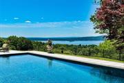 Unique opportunity to own a one-of-a-kind property that sits at the highest point of Greystone-on-Hudson with unobstructed views of the Majestic Hudson River! This Luxury Gated Community with 24 Hour Security, on nearly 100 acres, is located within 15 miles of NYC. Set on 5.5 acres, drive up on your private road to the main home that features expansive formal and informal rooms offering 15, 000 sq ft of spectacular living/entertaining space and views! Enjoy privacy and open views from inside the home or while enjoying the outdoors, swim in the in-ground pool or play pickleball suspended above the Hudson. In addition to the main home, the Carriage House is a 3-bedroom, 2-bath home with a 5-car garage - perfect for guests, or caretakers set on a separate tax lot with additional taxes of $27, 377. The 2023 assessment has been reduced for the Main Home and Carriage House which will lower the taxes in 2024. The 5.56 acres includes both the Main Home and the Carriage House. Live, work and play in this unbeatable setting! Pre-Approval is Required by Sellers for All Showings.