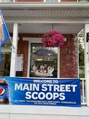 Don&rsquo;t miss out on this sweet deal to own your own fully equipped Ice Cream Shop! Main Street Scoops is a charming, thriving shop located on a busy street in Unionville. Make it your own by introducing new flavors and hosting events and parties!!