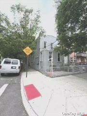 This charming corner brick townhouse has two fully renovated apartment potentially 3bedroom over 3 bedroom and a finished basement with separate entrance. Great income potential fantastic investment opportunity. Big building 20x54. Taxes only $ 9, 700/year. Will be delivered vacant at closing.