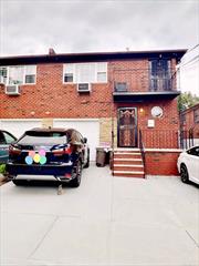 Semi-detached brick 2 family house in Prime location Flushing Queens NY. Renovated in 2018.Two Bedrooms and One Full Bath on the first floor. Separate entrance to full finished basement. A Three Bedroom unit with 2 full Baths on the second floor. Close to Parks, Schools, Shops, Near Public Transportation, blocks away from Flushing Hospital.