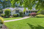 Just a short stroll (.40 mile) to Stony Brook train station from this perfectly renovated ranch- there is nothing left to do but move and enjoy this conveniently located home. Updates include roof (2020), conversion to natural gas, new boiler and hot water heater, gas stove, whole house generator (Generac 2021), 10 zones inground sprinklers, updated kitchen and baths, partial basement finished w. egress window, Anderson windows, hardwood floors, 5 split a/c units, radiant heat in main bath, bright sunroom makes perfect office or playroom. Close to West Meadow Beach, Stony Brook University and Hospital, Stony Brook Village as well as Port Jefferson village restaurants and ferry to CT. Only 60 miles to Manhattan. ****Please note Taxes for 2024-2025 will increase to $11, 418 due to CO&rsquo;s for sunroom, finished basement, gas conversion,  and Generac *****