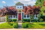 Charm! Charm! Charming home in the heart of Westbury Village. Tucked away on a neighborhood street this exceptional, updated home has a great layout and takes advantage of every nook and cranny. Nestled on beautifully landscaped property, which includes a patio, an awning-covered Trex deck, porch, gardens, flowering trees, shrubs and privacy hedges. Attention to detail is throughout and features include great room, which encompasses the living room, sunroom and eat-in kitchen that has a large island with seating, stainless steel appliances and abundant cabinetry. The sumptuous primary suite includes a large bedroom with sitting area, full bath with shower, walk-in closes and access to storage. The partially finished basement has den, home office, laundry room, workroom and storage. Addition features include crown & baseboard moldings, hardwood floors, new windows, storage everywhere, cedar closet, central air conditioning and gas heat. There is a one-car detached garage with storage room, a wide Belgium block-lined gravel drive, fencing with Pergola and privacy galore. Centrally located, you are close to everything Nassau has to offer, which includes great shopping, dining, wonderful Eisenhower Park, LIRR - with 40-minute commute to NYC,  all major parkways and just 30 minutes to Long Island South Shore beaches.