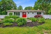 Welcome to #1 Juniper Street, Islip. Now available after renovations and updates. This charming three-bedroom, two-bathroom Ranch sits on a generous just shy of a 1/2 acre lot. Step inside to the beautiful open living space. Your new kitchen overlooks a sunfilled dining area with huge windows facing out to your private fenced in yard. A fully finished basement with an outside entrance offers endless possibilities for work or play. Some highlights include; new paint, new stained hardwood floors, 3 zone heating, new lighting, paved driveway, 200-amp electic service, new central air, freshly painted Hardee Shake Siding, 275 gal. above ground oil tank and, so much more... This home is in a prime location close to; the LIRR, schools, transportation, major roadways, shopping, downtown Islip, beaches and, parks. Do not miss the opportunity to own a home in the Islip school district.