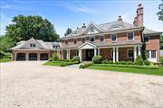 Welcome Home! Do not miss this custom built Colonial home drawing inspiration from the iconic Chewton House in England, designed by renowned Architect John Himmelsbach whose style blends timeless elegance with modern luxury. Spanning a generous expanse on just shy of 5 acres, this magnificent residence features 12 exquisitely finished rooms, including 7 spacious bedrooms and 8.5 luxurious bathrooms, ensuring comfort and privacy for family and guests alike. Upon entering, you are greeted by a grand foyer that sets the tone for the home&rsquo;s sophisticated design. The formal living and dining rooms, each boasting one of the four elegant fireplaces, provide the perfect backdrop for refined entertaining. The gourmet kitchen, equipped with state-of-the-art appliances and amazing counter space, seamlessly flows into a cozy family room, creating an inviting space for everyday living. Each bedroom is a serene retreat, with the primary suite offers a sumptuous haven complete with a spa-like en-suite bathroom and a walk in closet for the ages.  The additional bedrooms are equally well-appointed, ensuring convenience and privacy. Outside, the meticulously landscaped grounds feature an inground pool, a great lawn, blue stone patio and stable for horse lovers. The serenity is ideal for relaxing summer afternoons and elegant poolside gatherings. This colonial masterpiece, with its blend of historical charm and modern amenities, promises a lifestyle of unparalleled comfort and sophistication.