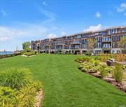 Rare opportunity to rent at The Residences at Glen Harbor. New luxury waterfront condos on Long Island&rsquo;s North Shore. Direct waterfront views of harbor and the Long Island Sound. This is a first floor ground level 2 bedroom and 2.5 bath condo that still has a terrific unobstructed water views and tremendous outdoor patio space plus bonus room and private laundry in unit. Use all the amenities on site! Includes private garage parking for two cars, 24 hour concierge and doorman services, clubhouse lounge, card room and coffee room, two fitness centers, the cardio room and free weight room, heated swimming pool, pool pavilion with full kitchen, outdoor bbqs, fire pits and more. Live comfortably in this beautiful new amenity rich building and enjoy right away. Immediate occupancy now available.