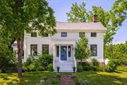 Purchased by the Foster family in 1790, this property encompassed the majority of what is now the Historic Hamlet of Hillsdale. Sited in the center of the Hamlet, this Greek Revival home, built in 1810 by Isaac Foster, who inherited the land from his father. Prior to 1790, the property was in the family of Catherine Van Renssalaer Schuyler - mother-in-law of Alexander Hamilton. The home has been recently renovated to preserve its historic value as the third oldest house in town. With its large backyard and mature trees, the property was fully restored to respectfully celebrate its grandeur and elegance. This designer-ready,  stylish farmhouse offers a unique opportunity to anyone wanting a turnkey property in the majestic Hudson Valley.  The renovation included a new dual-zoned centralized heat and cooling systems, new plumbing, electrical wiring, water heater and furnace, structural re- stabilization, and a replaced roof. All new appliances were installed, including an upstairs laundry space with stacked Samsung washer and dryer. The walls, plaster and paint have been fully re-finished. Antique glass was used to restore the period windows, and original wood flooring was kept and restored to offer warm and cozy interiors.  Upon entering, there are warm oak floors, view of both the living-room and formal dining room, windowsâ€™ with unique casings, an example of Greek Revival design, and the fireplace features two original miniature carved Greek friezes guarding either end of the mantel. The spacious kitchen, a walk-in pantry, granite countertops, new Bosch appliances, and informal dining space. Carrara marble in both bathrooms with a full suite of traditional-styled fittings. The primary suite features a vanity set, soaking tub, separate shower. There can be up to 4 bedrooms, (including a first-floor mother-in-law style apartment with private entrance and bathroom with a shower). The home offers a flexible floor plan for use as a residence, a business, or dual use - the building is zoned as both commercial and residential. Situated halfway between Hudson, NY and Great Barrington, MA, walking distance to amenities of Hillsdale Hamlet, a general store, florist, kitchen store, brewery, restaurants, coffee shops, and grocery store with wine shop. Catamount skiing, hiking trails, lakes, and walkable access-point to the Rail Trail. Additional Information: ParkingFeatures:2 Car Detached,