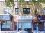 Welcome to 223 Ave U, Brooklyn, NY 11223! This newly renovated mixed-use gem features a 1500 SF commercial retail space with a basement and sidewalk entrance, perfect for any business. The space includes a half bath for convenience. Upstairs, a stunning 800 SF two-bedroom residential unit boasts a 700 SF outdoor terrace, modern kitchen with quartz countertops, stainless steel appliances, in-unit washer dryer, and two-zone central heating and cooling. Luxurious 5 white oak flooring graces the bedrooms, while 4 white oak herringbone flooring adorns the living room, complete with custom-built TV wall panels and integrated backlighting. Abundant natural light fills the home from large windows and three skylights. Ideal for end-users and investors alike, this property is truly one of a kind.