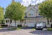 Welcome to Country Club living in this beautiful Poquott model at Setauket Meadows ! Features include hardwood floors highhats, Living room with fireplace & 20 ft cathedral ceiling. 1st floor primary bedroom suite with 9 ft ceilings, eik w/granite countertops and stainless steel appliances. 2nd floor- large bedroom w/walk in closet, office/3rd bedroom, additional loft area overlooking 1st floor, Full bsmt, trex deck, and 1 car garage, Maintenance charges include cable and internet. This beautifully landscaped community offers 2 pools (1 indoor and 1 outdoor pool with hot tub), pickle ball, tennis courts, bocci, putting green, Sauna, gym. Clubhouse amenities include library, billiard room, great room, & full kitchen, , Additional information: ExterioFeatures:Tennis, Interior Features:Lr/Dr