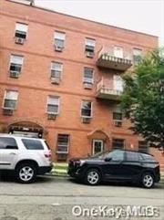 Brighten Conor Unit, 2Br, Full Bath with window, Lr/Dr, Kitchen, Balcony. Elevator Building Near Elementary, Bank, Supermarket and Bus Q25, Q34, Q64, Qm44, Qm4, Convenient All. Sale may be subject to term & conditions of an offering plan.