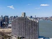 Welcome to this stunting 1-bedroom unit at Shore Towers Condominium in Astoria. This waterside apartment boasts an unobstructed view of the East River, Upper Manhattan, and the RFK Bridge. The living room features a full wall of windows and wood flooring throughout, leading to a full-length balcony with panoramic views and breathtaking sunsets. The large bedroom has triple closet doors, and double windows facing the river. This condominium offers a range of exceptional amenities, including an inviting in-ground pool, a well-equipped fitness center, tennis courts, and a party room. Additional conveniences include a 24-hour doorman and a shuttle bus service to the nearest subway station. Located just around the corner from Astoria Park, with easy access to major highways, public transportation, and local shops, this is an opportunity you won&rsquo;t want to miss!