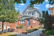 This legal detached part-brick 3-family house underwent a complete gut renovation in 2023/2024. It sits on a lot measuring 29.58X100 with a building size of 19X52. The first floor features a spacious layout including a sun room,  living room, formal dining room, 3 bedrooms, an eat-in kitchen, and a full bathroom with heated floors. On the second floor, there are two one-bedroom apartments. The renovation included the installation of 3 new kitchens with tiled floors, granite countertops, and stainless steel appliances, along with 3 brand new modern bathrooms. Updates encompassed new walls, windows, chimney, siding, and fencing. Plumbing was entirely replaced, and electrical systems were partially updated, with 3 electric meters and 2 gas meters now in place. Additional amenities include a private driveway and a large one-car garage. The property presents like a newly constructed home and will be delivered vacant. It is conveniently located near E, F, R, J & LIRR train lines, as well as schools, houses of worship, and shopping centers., Additional information: Separate Hotwater Heater:no