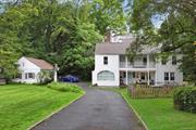 Ideal location on quiet tree lined street, feels like living in the country but is within walking distance to all: Metro North, shops and school. House has been updated and is move in ready. Two porches to read, sip coffee or take a nap. Hardwood floors throughout. Great large flat yard. House was originally a carriage house and one of the original houses when the area was an apple orchard.