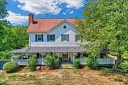 Imagine coming home to your very own country style oasis nestled on over 2.5 acres in the scenic Hudson Valley. With its inviting landscape, large carriage house and desired wrap-around porch this unique 1800&rsquo;s farmhouse is filled with traditional features, updated yet still keeping its vintage country charm. Just 1 hour from New York City, this home offers the best of both worlds.   Upon entering this home, you will be met with a parlor and formal staircase, a captivating and cozy floor to ceiling stone fireplace, and endless space on your main level. In keeping with its traditional feel, the dining room and living room are both centered in this home ready for memories to be made. With a primary bedroom filled with natural light and full bath the open concept first floor features an eat in kitchen with plenty of cabinet and counter space. The kitchen is accompanied by sliding doors to the outdoor deck, perfect for entertaining. The second level of this home you will find three spacious bedrooms, a second full bath, a flex room ideal for home office or den and a full walk-up attack. You will not be short on space or storage in this home.  Your soon to be farmhouse is located directly across over 3, 000 acres of Highland Lake State Park and miles of Camp Orange Trails for biking and hiking. Your future awaits in this unique home just waiting for your personal touches!