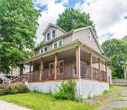 Come and discover this charming 2-story turn-of-the-century home in the Village of Walden! This village gem boasts laminate flooring throughout the main living areas as well as newer windows. The first floor welcomes you with a spacious living room, formal dining room, and a convenient half-bath. The fantastic eat-in kitchen, which was just updated with new flooring and countertops, is perfect for the inspired home chef. An oversized mudroom/laundry room provides potential for a home office or family room. Upstairs, you&rsquo;ll find a primary bedroom with a walk-in closet, two additional bedrooms, and a full bathroom with a newer vanity. The home also includes a finished attic, offering almost 200 square feet of awesome storage space! Outside, unwind on the inviting wrap-around porch or deck. Conveniently located to shopping, schools, and parks, this home offers both charm and convenience!