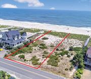 Oceanfront, oceanfront, oceanfront!  Here is 60&rsquo; of gorgeous, sugar sweet sand and gorgeous Atlantic Ocean frontage with unobstructed bay views! Located in the Village of West Hampton Dunes, this beautifully located parcel awaits the building plan of your dreams complete with a right of way to the bay!