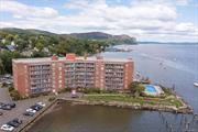 Vacation living in Nyack! Enjoy the scenery of the majestic Hudson River and Hook Mountain from the terrace with Northern exposure. Views from every room in this spacious 2 BR at Rivercrest, a well-established community blending classic charm and modern amenities. Featuring an outdoor pool and patio facing the Hudson with panoramic views, beautiful grounds, spacious recreation room, exercise room and large laundry room. Generously sized living and dining room, kitchen with granite countertops and tile floor. 2 bedrooms, each with oversized floor to ceiling closets, plus linen and hall closets. 1 full bath with tub. Close to downtown Nyack with vibrant dining, cafes and shops, live music, local farmers market and events, hiking/biking on the many picturesque trails, local parks and more. Monthly maintenance includes: property tax, heat, cooking gas & water - owner pays electric bill only! HudsonLink bus runs express to Tarrytown and MetroNorth, or ride the Coach bus directly to NYC. Only 21 miles to GWB. A sought after location!