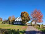 Majestic Grand Lady from days gone past. Started life as a 20 room boarding house & dairy farm & in the 1960&rsquo;s was turned into apartments, 1-2 bdrm, 2 studios, 3- 1 bdrm. Also 9 bedrooms on the third floor but no heat or plumbing. Scenic views abound on the 47+ acre farm with over 30 acres of fertile pasture land, apple orchard, pond potential, 4 wells, springs. Dependable tenants some there almost 20 years. Extra 1.7 acre lot with productive well included. Taxes reflect Star & Agricultural exemptions.