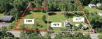 Super commercial location with close proximity to Route 17 exit ramps, shopping, service stations, and more. High visibility only a quarter mile from the Racetrack NYS Route 17/ Interstate-86 and on Gateway NYS Route 17B corridor. Two lots, close to 5 acres, with two homes. Houses both need updates and repairs and have been rented for years. One has four bedrooms and one has one+ bedroom on 1.87+/- acres. The second lot, which is 3.05+/- acres is vacant and has an existing well. Build a commercial venture on one and keep the other two as income units, office space or combine the lots for a larger footprint. Zoning is CI, Commercial Industrial, allowing many uses subject to site plan approval. Additional Information: HeatingFuel:Oil Above Ground,