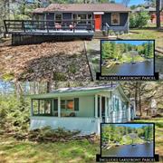 Looking for a full-time residence or weekend getaway? Look no further! Nestled in the woods off a quiet country road sits an adorable updated cottage surrounding the Mohican Lake which allows for fishing, swimming, electric motorboats and more. Lake is just a short walk down the private road with no through traffic, deeded restrictions or HOA fees! Home has been tastefully renovated down to the studs and was converted from a two bedroom to a spacious one bedroom with one full bath. Gleaming hardwood floors, cathedral ceilings and natural sunlight throughout are a few favorites. As you enter you are graced with a cozy wood stove that leads into the kitchen with stainless steel appliances, butcher block countertops and a stackable washer and dryer. Off the kitchen leads to the screened in porch that makes great for relaxing on those long summer nights. Enjoy breakfast on the open deck with beautiful lake views along with a private backyard allowing plenty of room to store your RV, boat trailers and more! Property comes with your own private dock and storage shed. Conveniently located minutes to local restaurants, coffee shops, grocery stores and just 25 minutes to hot spot Bethel woods, Resorts World Casino and Kartrite waterpark. Just under 2 hours to NYC, come check it out! Roof is approx. 4 years old, 100amp service box (2023) * PLEASE NOTE THIS SALE INCLUDES TWO ADJACENT HOMES 16 & 26 BEACH ROAD *