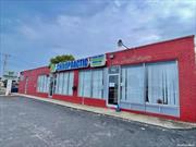 Excellence location! Border line of Lindenhurst and West Babylon, corner property right on route 109 with excellent visibility, ensuring high traffic and more than 100 sq ft exposure, Currently fully occupied by tenant as 1 chiropractor office, (or can be used as 2/3 offices with separated utilities meters),  2 baths, heavy traffic counts, easy access to all major roadways and public transportation. ample of parking (roughly 15 spaces), perfect for any retail business such as restaurants, doctor&rsquo;s office, lawyers, accountants, Can be delivered or with the current tenants. must see!, Additional information: vac_perc:0