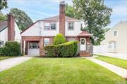 Classic charm describes this 3 BDR, 1.5 BTH Tudor Colonial. Entering the home, you are greeted by the inviting LR featuring a beautiful WB Fireplace. The Heart of the home is the bright, white updated KIT w/ sleek, granite countertops, stylish subway tile and recessed lighting. Adjacent to the KIT, the FDR adorned w/ a gorgeous chandelier is perfect for special gatherings & celebrations. The sunken den offers additional space for games & movie night. The MBR is designed w/an attached nursery/office or large walk-in closet. Two BDRs & a full BTH complete level 2 of this home. The finished basement provides a wonderful family play area for recreation and relaxation. It is also equipped w/ an energy-efficient washer & dryer w/ easy access to all utilities. The well-maintained yard has in-ground sprinklers & an ADT security system that gives you calmness in this peaceful sanctuary.