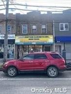 3 unit mixed use property located on busy Rockaway Parkway in Ozone Park Queens. Lower level 1200 square feet store front with basement. 2nd level has (2) 2 bedroom 1bath apartments.