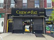 Recently Updated Established bar located on a block with high foot traffic on Rockaway Blvd, surrounding restaurants, Salons, laundromats, offices, grocery shops, and much more. The sale includes all Bar equipment - 20 Chairs, 20 Tables, 15 Bar Stools, 2 Clover POS Stations and portable, 5 smart TVs, a White Speaker System with Bluetooth Amp, a Host Stand, and 2 HVAC Units.6 Burner gas oven range, flat top griddles, 2 Double Deep Fryers, Heating Cabinet (Food Warmer), Brand New reach refrigerator, Deep Freezer, Waffle Maker, Cookware, and Containers, all patio Furniture in the back yard. Making it a turn-key operation ready for immediate business operations., Additional information: Business Located At:145-46 ROCKAWAY BLVD