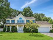 Discover your dream home in East Moriches. This 4-bedroom colonial, situated on a 0.25-acre lot, offers over 2, 400 square feet of living space. The first floor features a formal dining room, living room, and a kitchen with a breakfast nook, stainless steel appliances, Viking gas stove, Viking hood, and a walk-in pantry.On the second floor, you&rsquo;ll find the primary bedroom with an en-suite bathroom, three additional bedrooms, a full bath, and a laundry area. The home includes wood flooring as shown, vaulted ceilings, Andersen windows, a wood-burning fireplace, a basement with two egress windows, and a two-car garage.Located in East Moriches, this property provides easy access to beaches, transportation, and parks. Schedule your private showing today and make this East Moriches home yours.