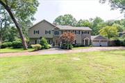 This stunning four bedroom home in the Smithtown School District offers a perfect blend of elegance and functionality. Nestled on a horse property with direct access into Blydenburgh Park riding trails, this home is a dream for equestrian enthusiasts. The property features four spacious bedrooms including a master suite with a Juliet balcony overlooking the serene yard. Cozy evenings can be enjoyed by the fireplaces in the primary suite and formal dining room, as well as the wood-burning stove in the living room. The kitchen is equipped with stainless steel appliances, double oven and warming trays. A family room and a large mudroom provide ample space for everyday living. The home also includes a full partially finished basement with both inside and outside access. Main laundry is located on the second floor. Additional amenities include a 2 car attached garage and a circular driveway. The property is fully fenced including the front yard, ensuring privacy and security. The beautifully landscaped grounds feature two gazebos and a pond. For horse lovers the property boasts a 4 stall barn, paddocks and a riding ring. The roof and heating system were updated as part of a comprehensive renovation in 2005. The home features hardwood floors and laminate floors and is freshly painted with new laminate flooring in 3 bedrooms. This property combines luxury living with the tranquility of nature in the sought after Smithtown school district. Don&rsquo;t miss the opportunity to own this exceptional house. Taxes are being grieved and expected to go down significantly.