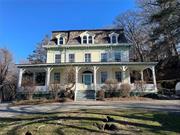 Welcome to BOXWOOD HOUSE. THIS HISTORIC HOME HAS UNOBSTRUCTED VIEW OF THE HUDSON RIVER. FOOTSTEPS FROM THE METRO NORTH. THERE IS A SEPARATE 2 CAR GARAGE WITH A POTENTIAL FOR SEPARATE LIVING SPACE OR LOFT WITH FANTASTIC WATER VIEWS. WATCH THE SHIPS SAIL PAST FROM YOUR WRAP AROUND FRONT PORCH. THIS STATEY MANSION SITS ON 3 ACRES. 11 FIREPLACES. HIGH CEILINGS. SUN DRENCHED SUNRISES AND SUNSETS. THE POSSIBILITIES ARE ENDLESS WITH THIS SPACIOUS ESTATE. ONCE IN A LIFETIME PROPERTY.