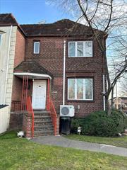 20 Foot- Semi Attached home in the Heart of Kew Gardens Hills. Tenant occupied until January 2026. 3 Bedrooms, 1.5 Bathroom, Large Finished room in Basement. Pictures taken prior to tenant moving in. Sold AS-IS with Tenant. Please do not disturb Tenants. Thank you.