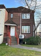 20 Foot- Semi Attached home in the Heart of Kew Gardens Hills. Tenant occupied until January 2026. 3 Bedrooms, 1.5 Bathroom, Large Finished room in Basement. Pictures taken prior to tenant moving in. Sold AS-IS with Tenant. Please do not disturb Tenants. Thank you.